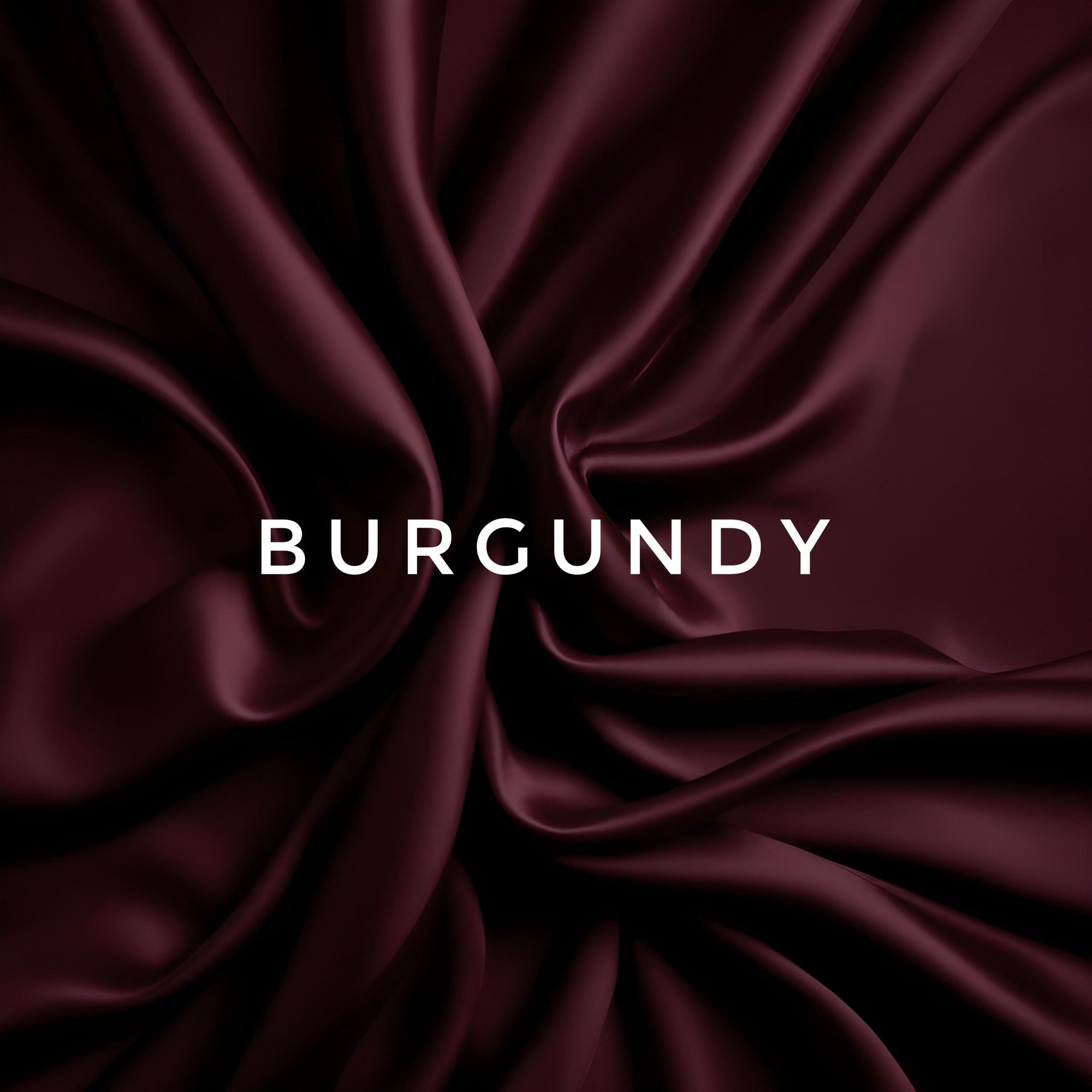 Burgundy Satin