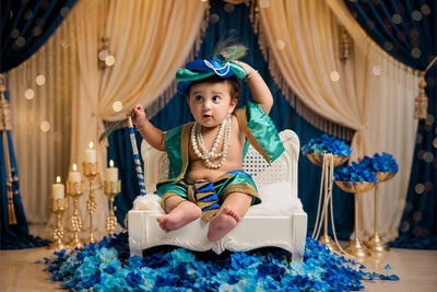Krishna Outfit - Green