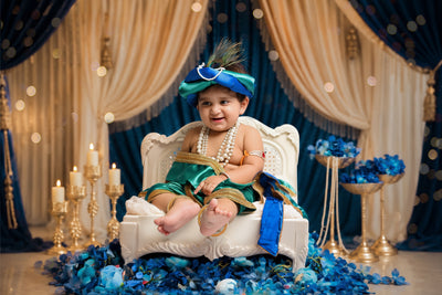 Krishna Outfit - Green
