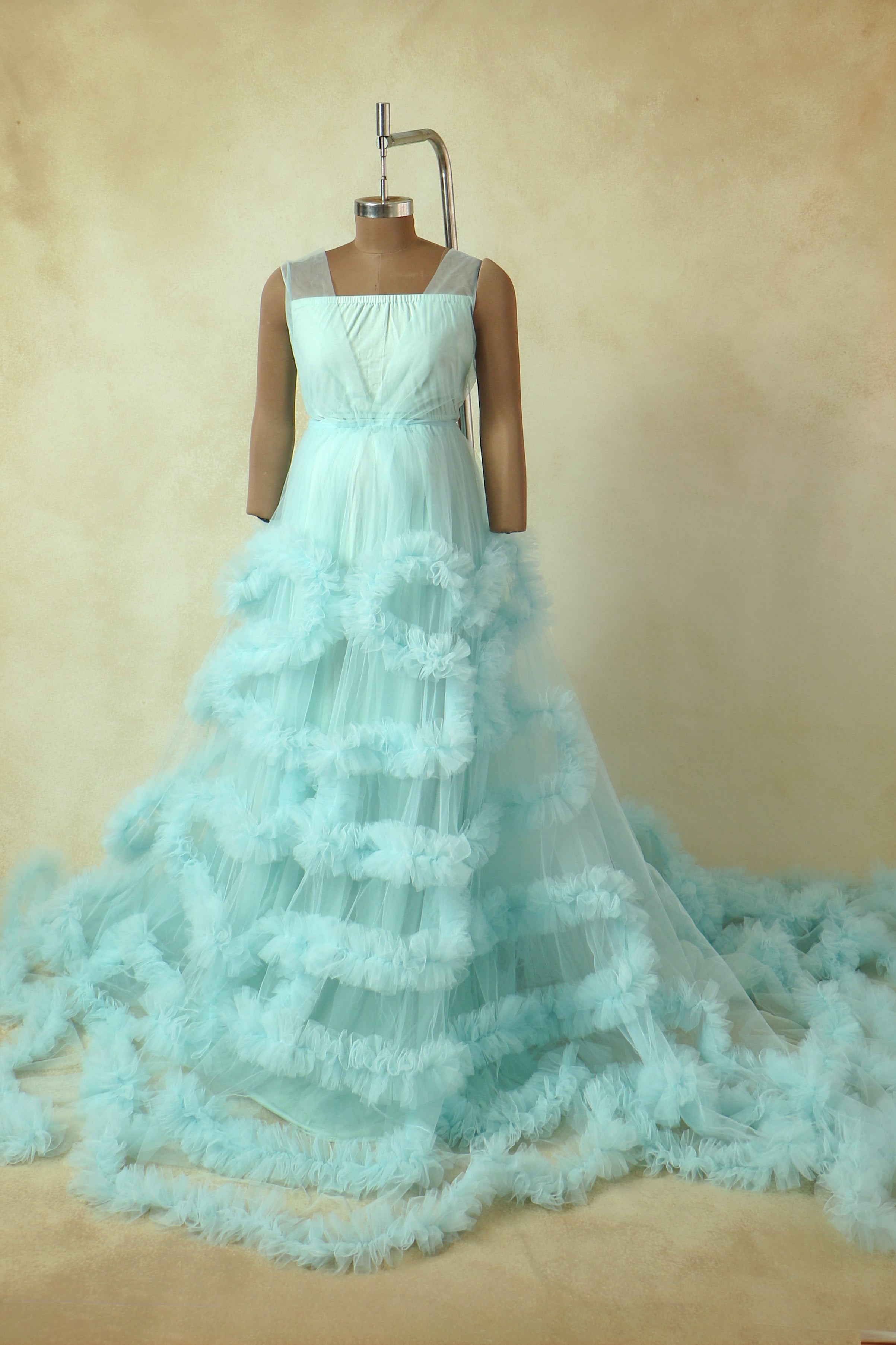 Wella gown - Sky blue