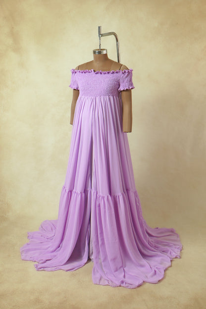 Fiona gown - Lavender