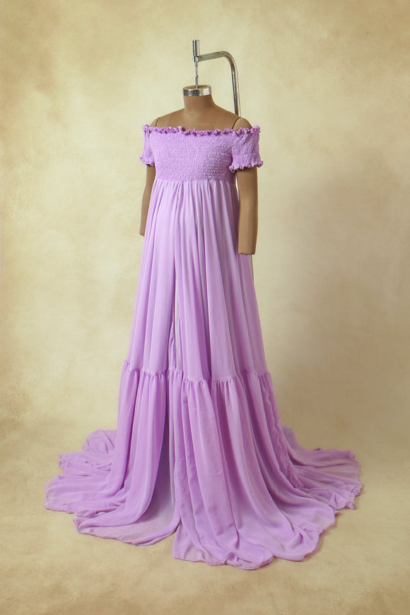 Fiona gown - Lavender