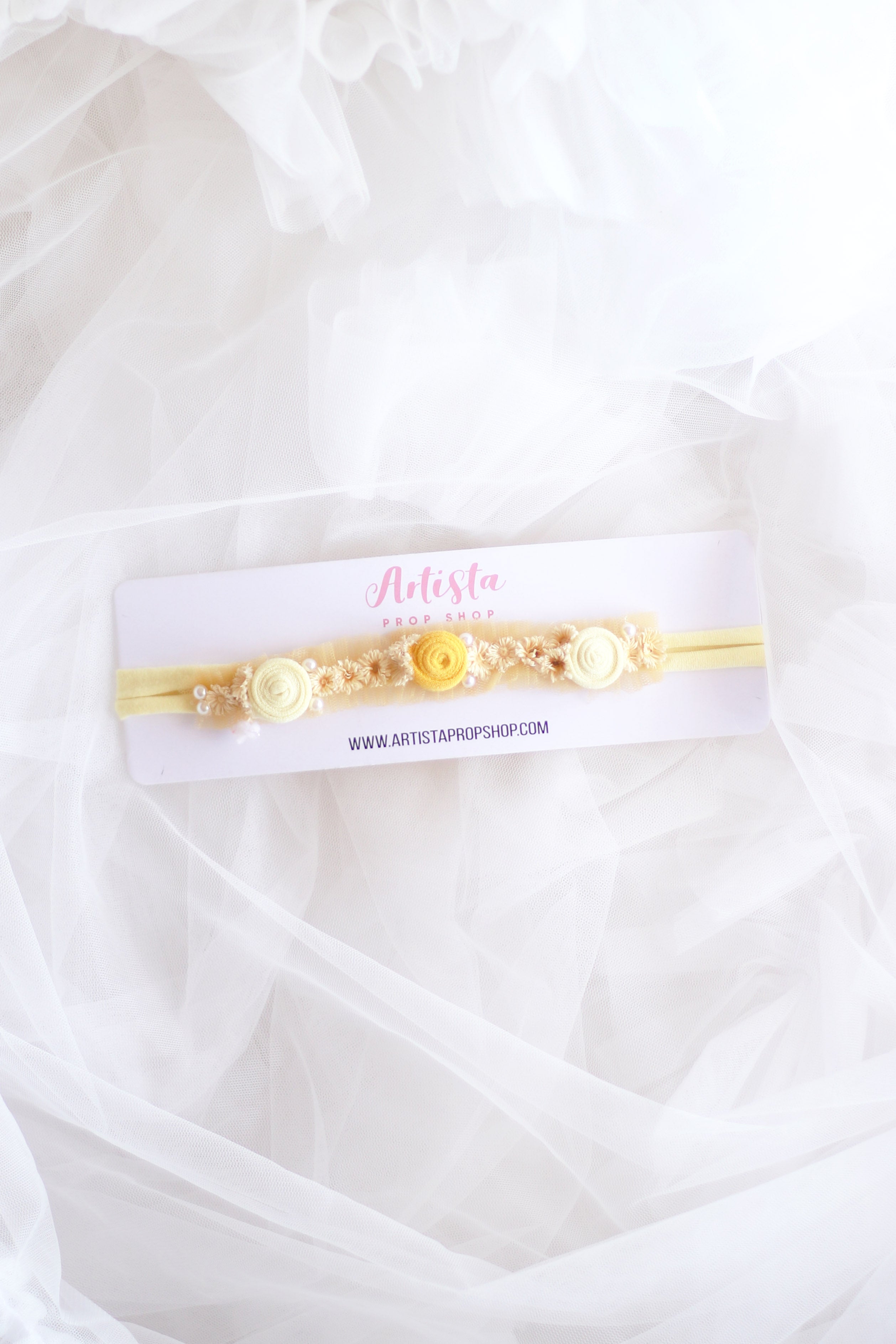Jovana Headband - Yellow