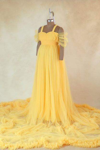 Rts Brincy Gown Yellow L-XL