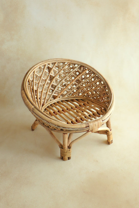 Round Cane Chair