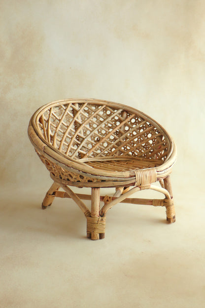 Round Cane Chair