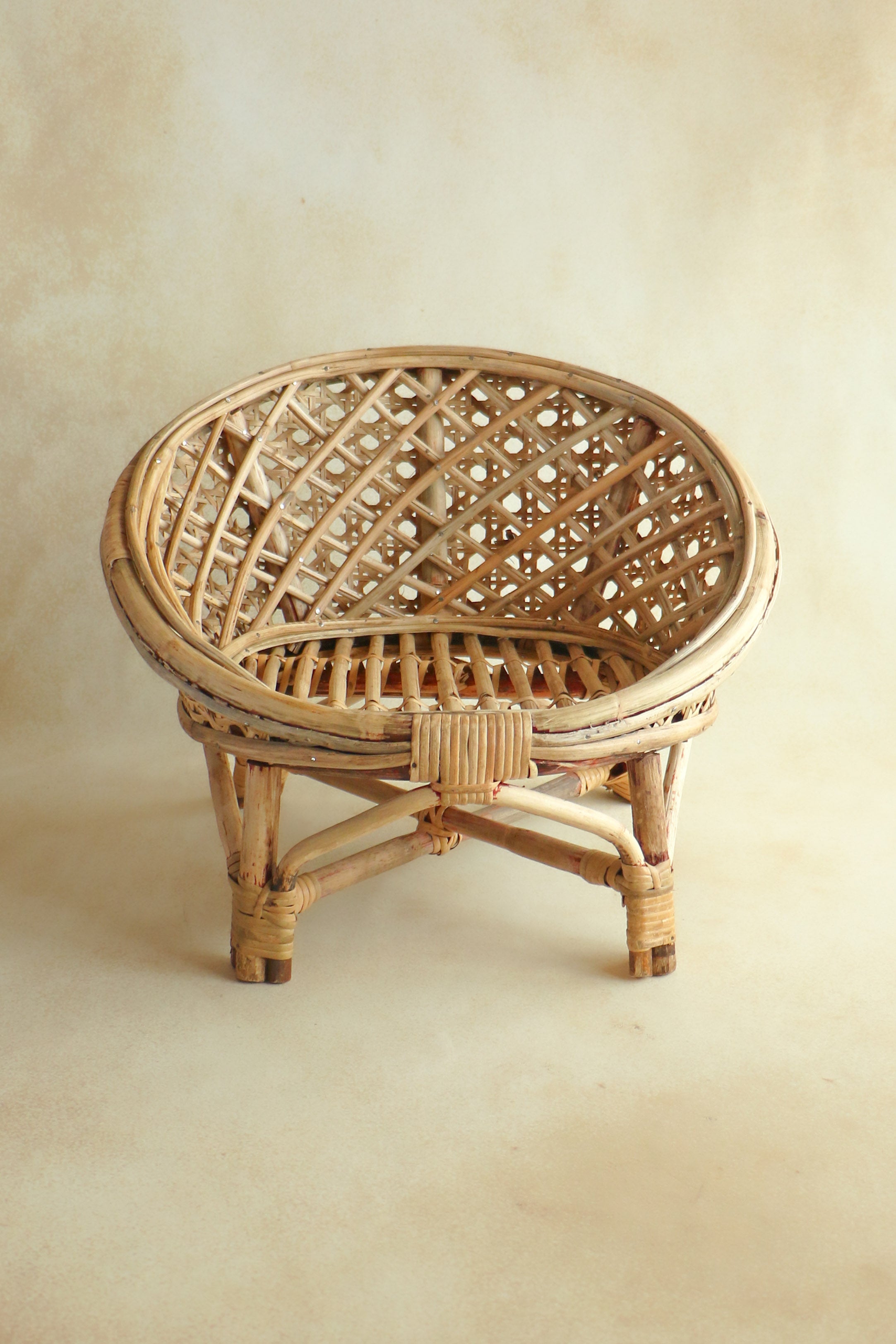 Round Cane Chair