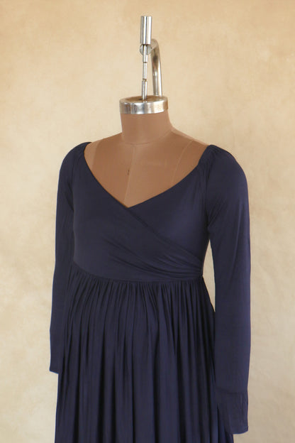 Aurelia Gown- Navy Blue