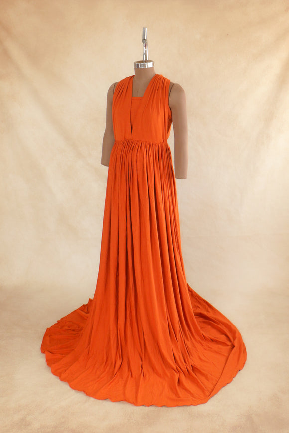 Convertible gown - Rust