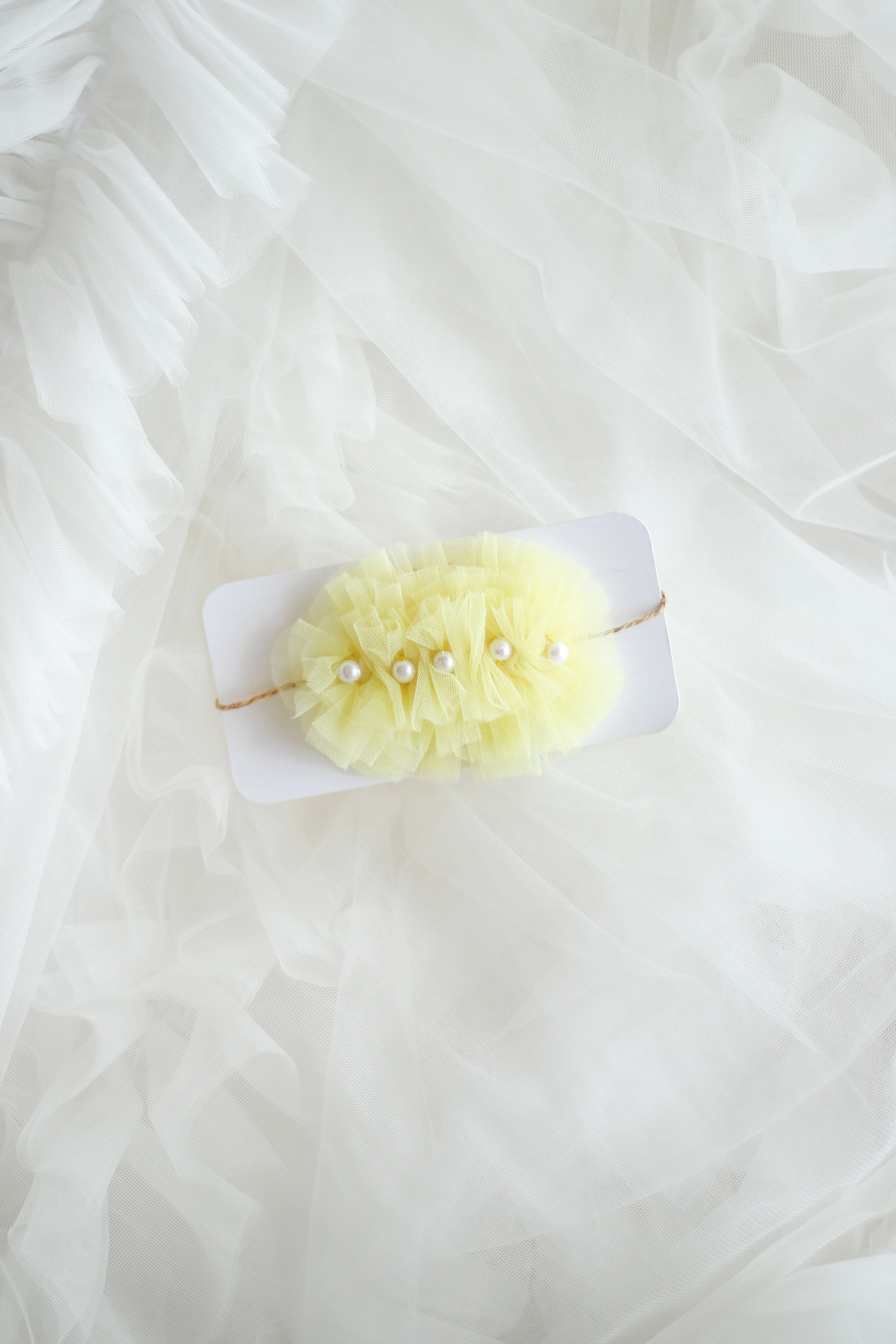 Prisca Headband - Yellow