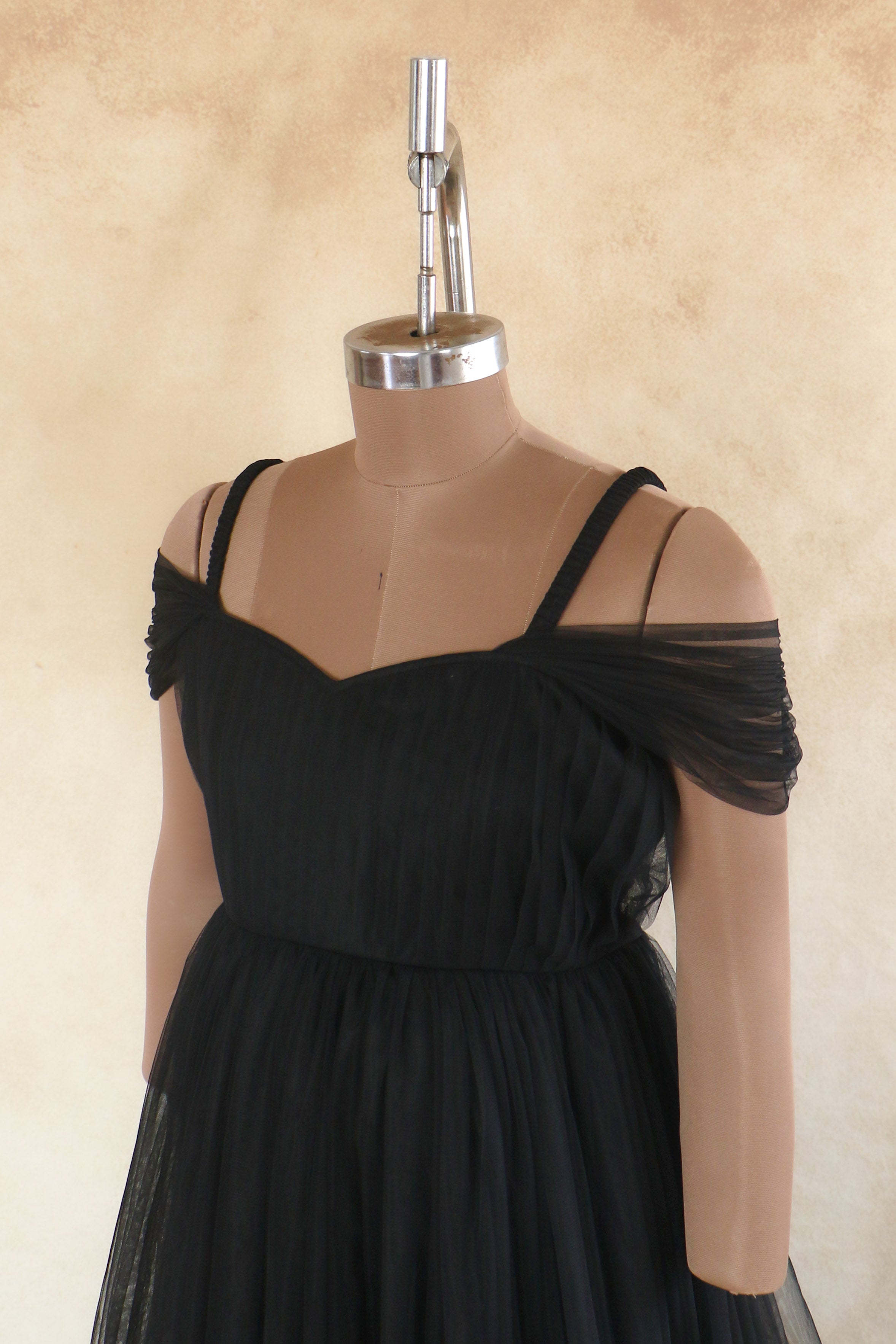 Ajanta gown-  Black