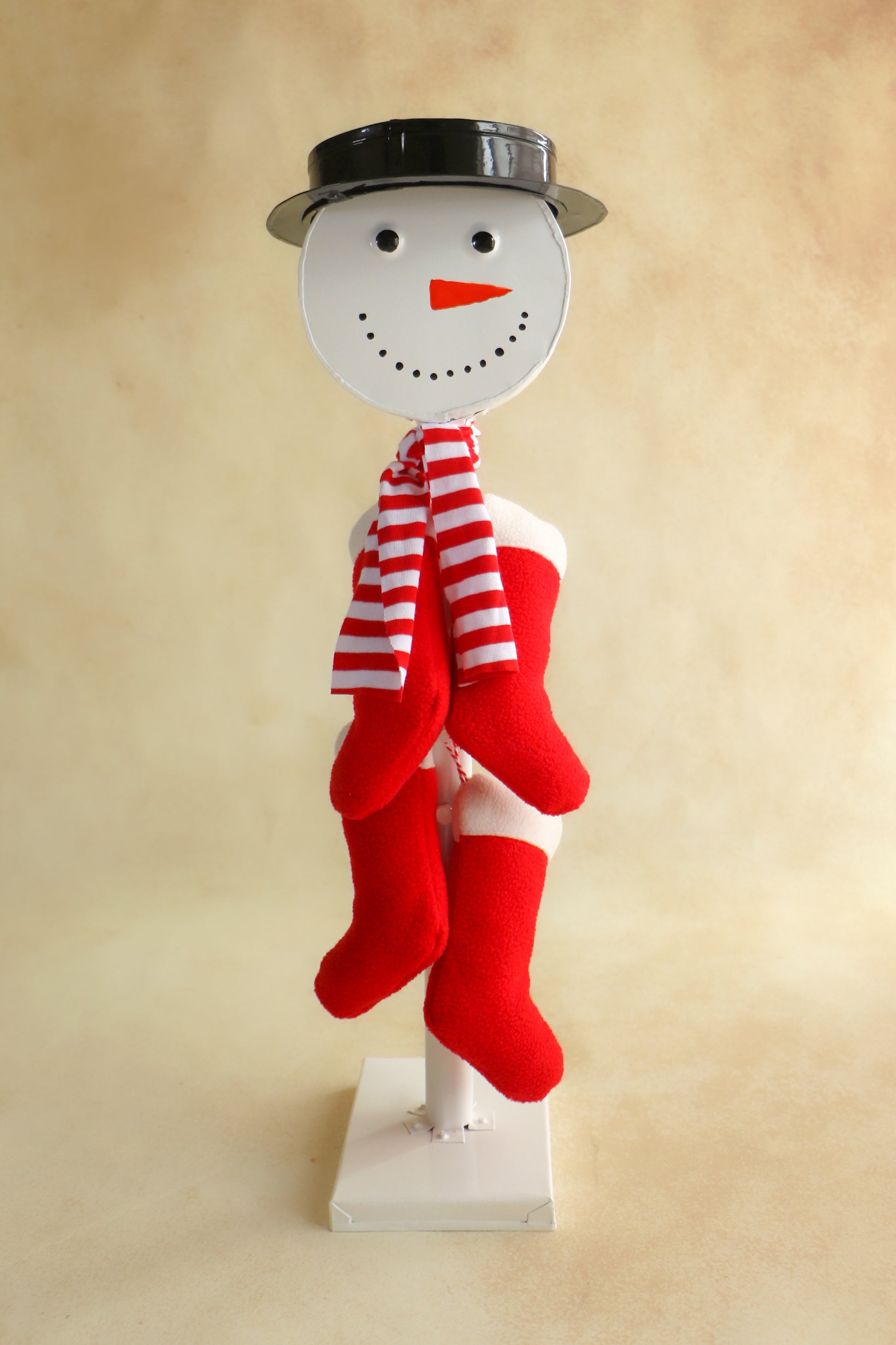 Snowman with Stockings