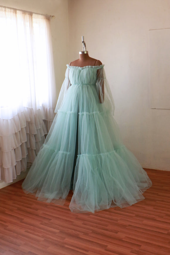 Treeza gown - Ice Blue