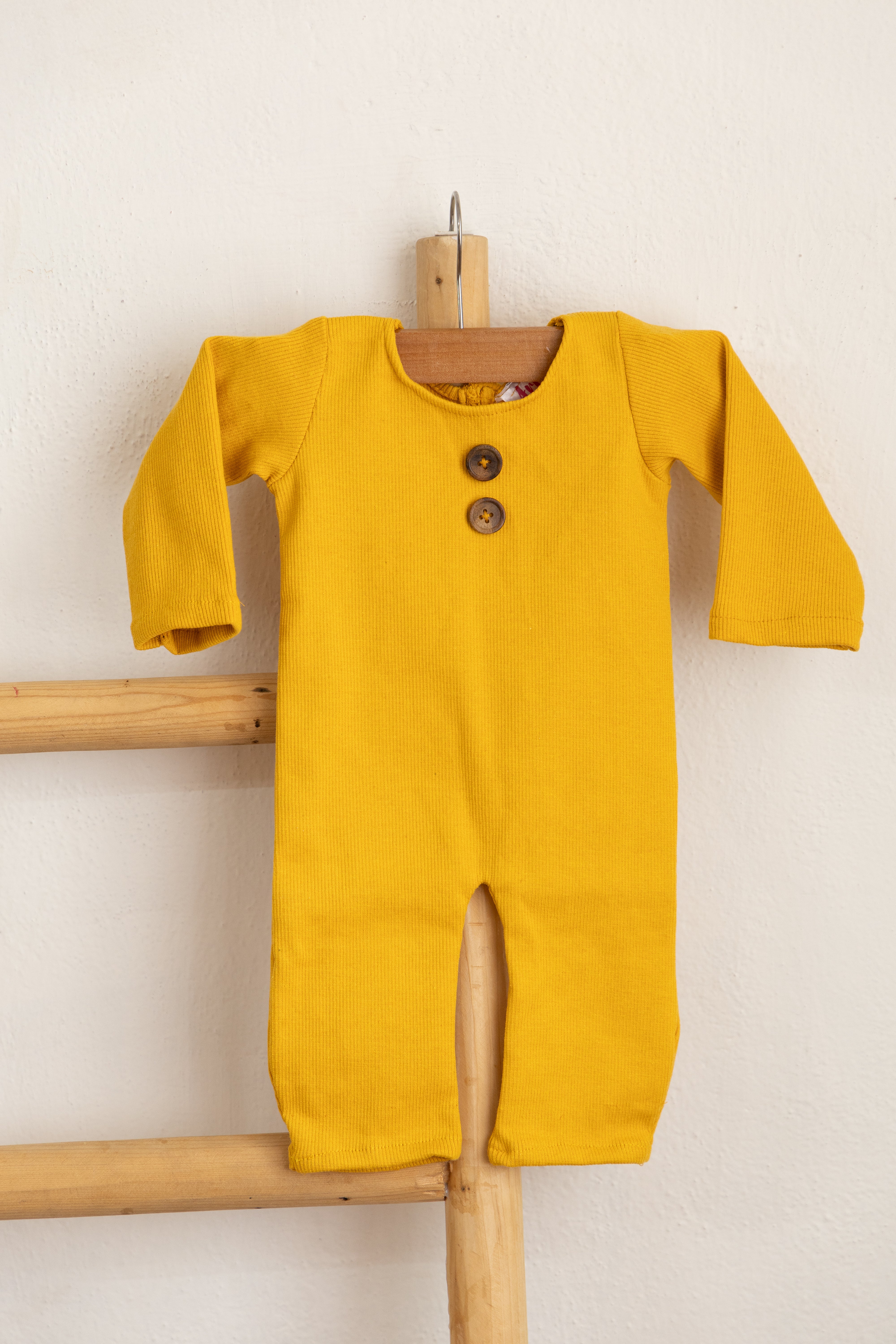 Yellow Teddy Romper