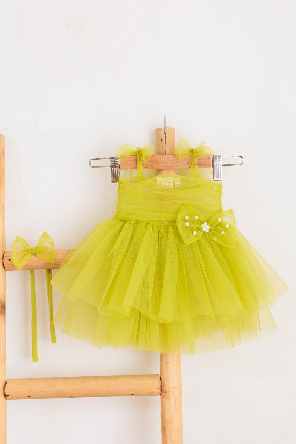 Charlotte Frock - Olive Green