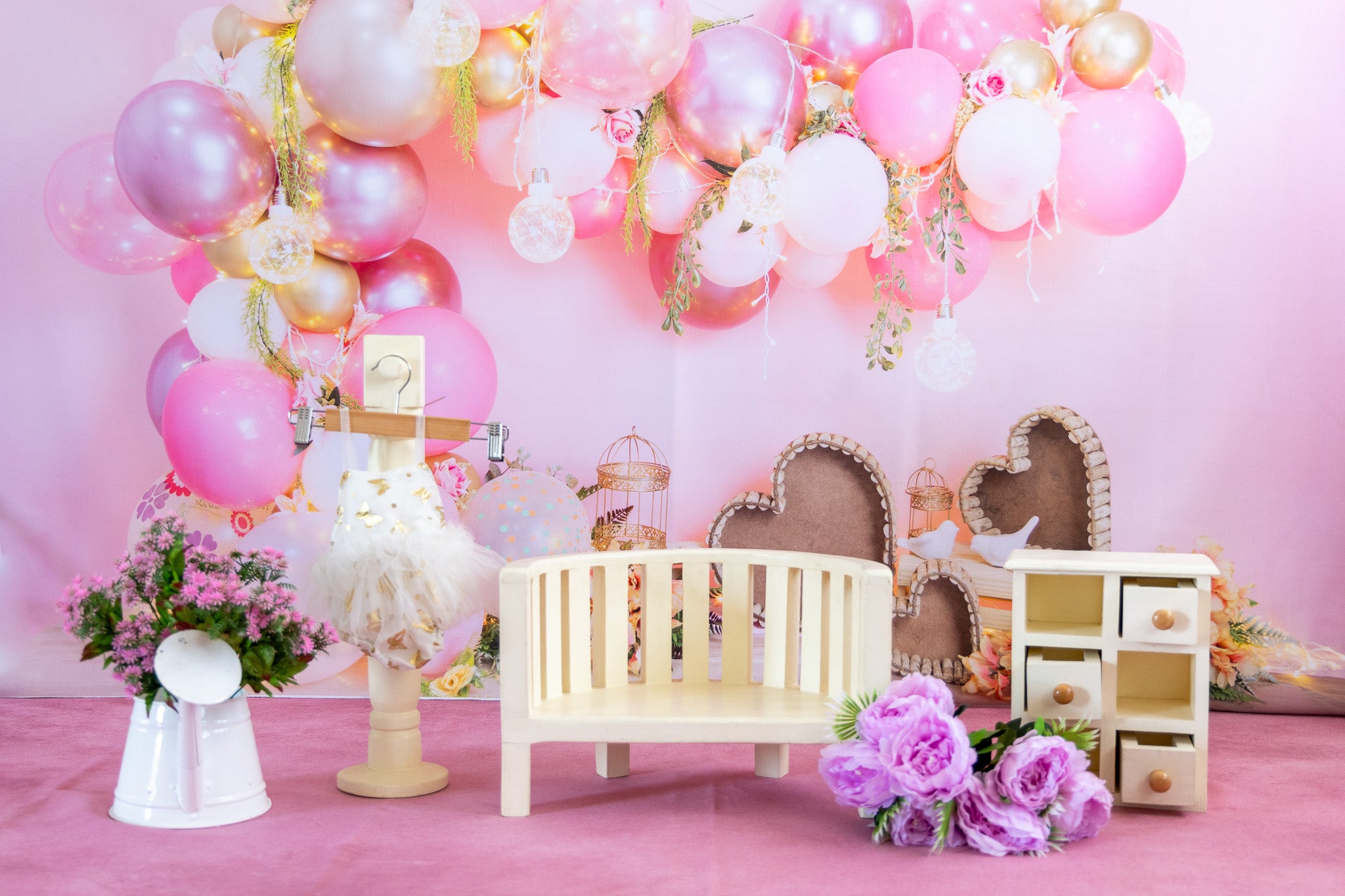 Pink Balloons Theme