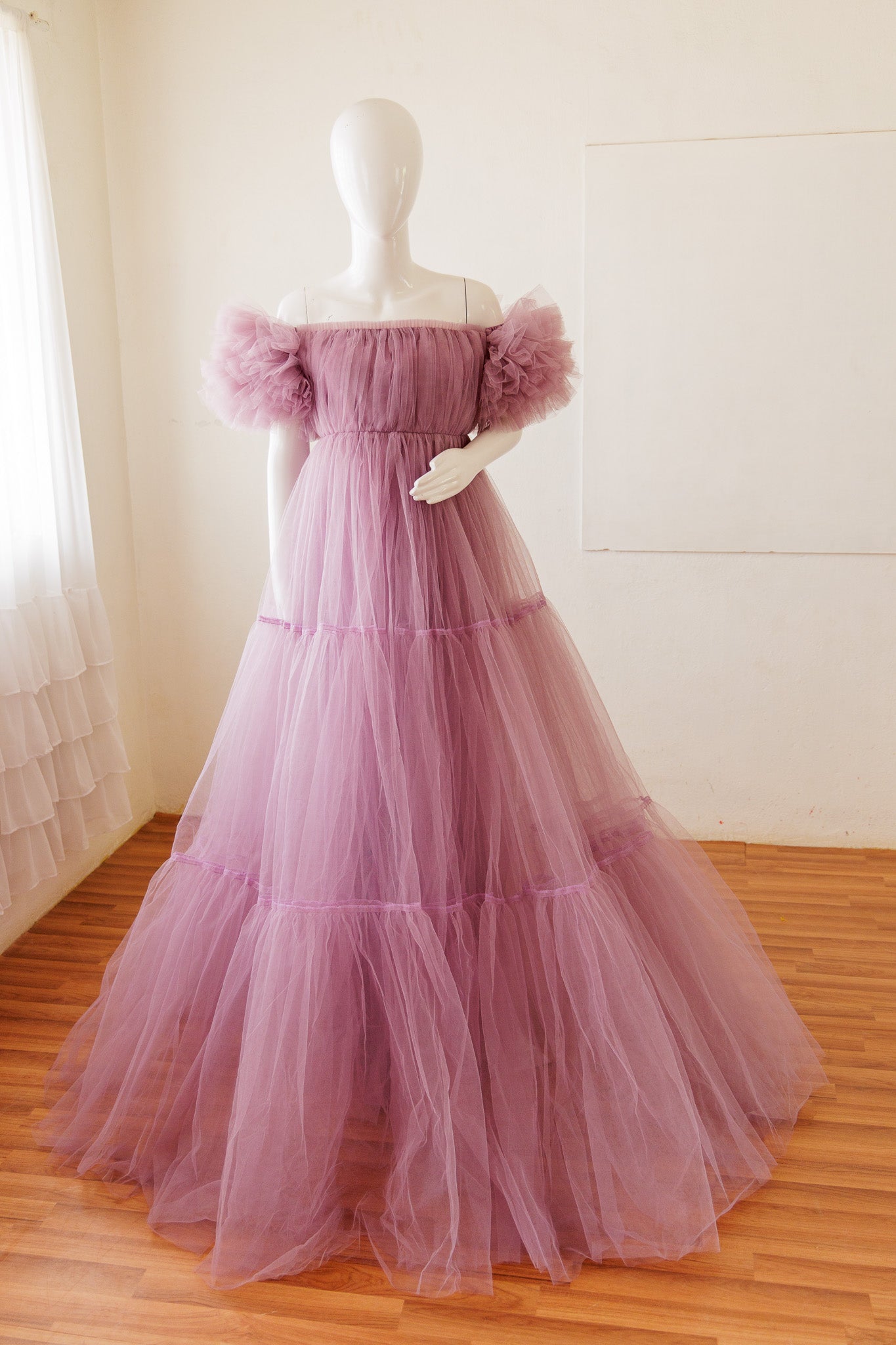 Ella gown - Dusty Purple