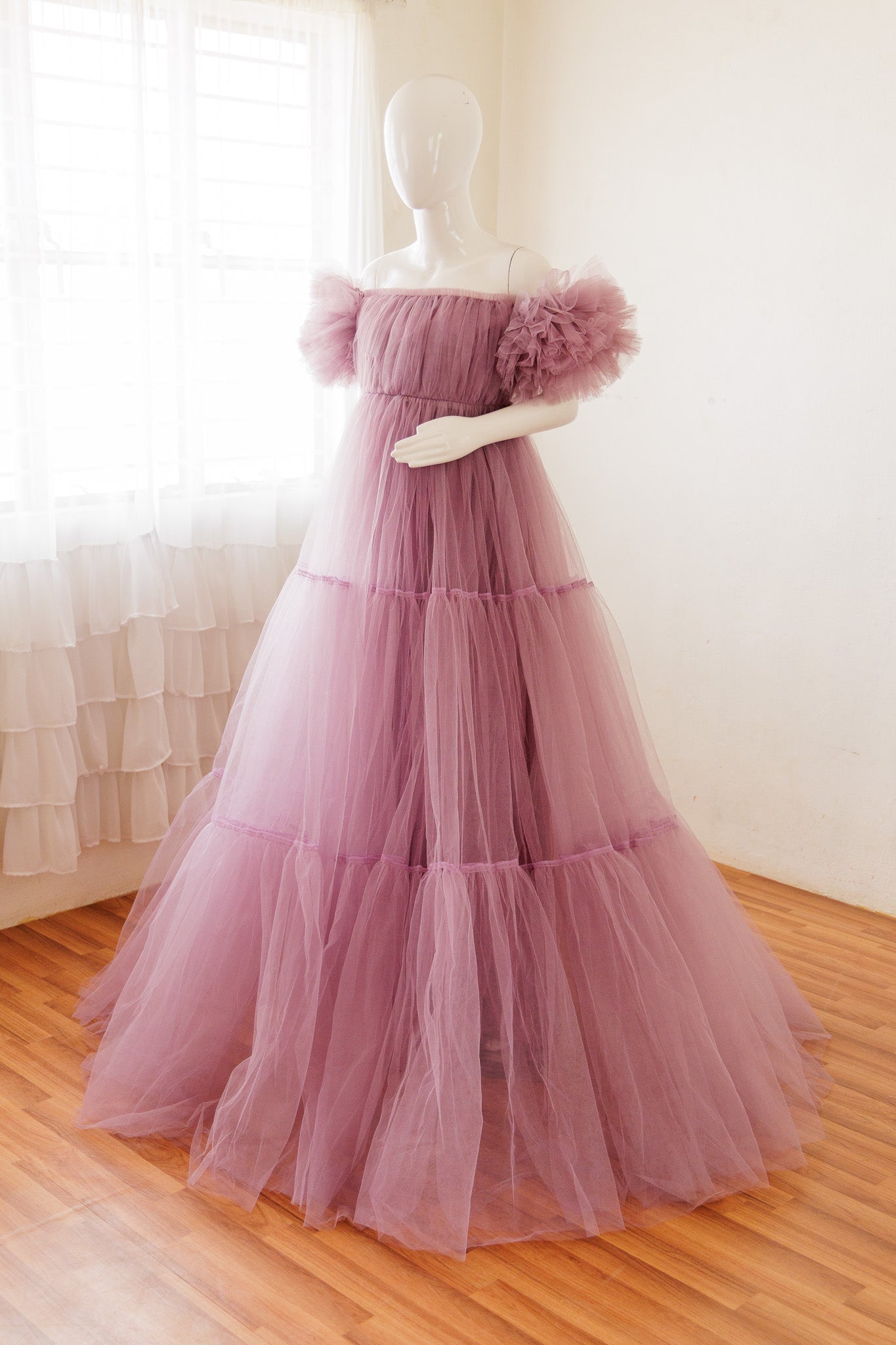 Ella gown - Dusty Purple