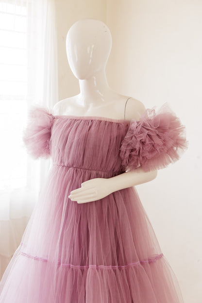 Ella gown - Dusty Purple