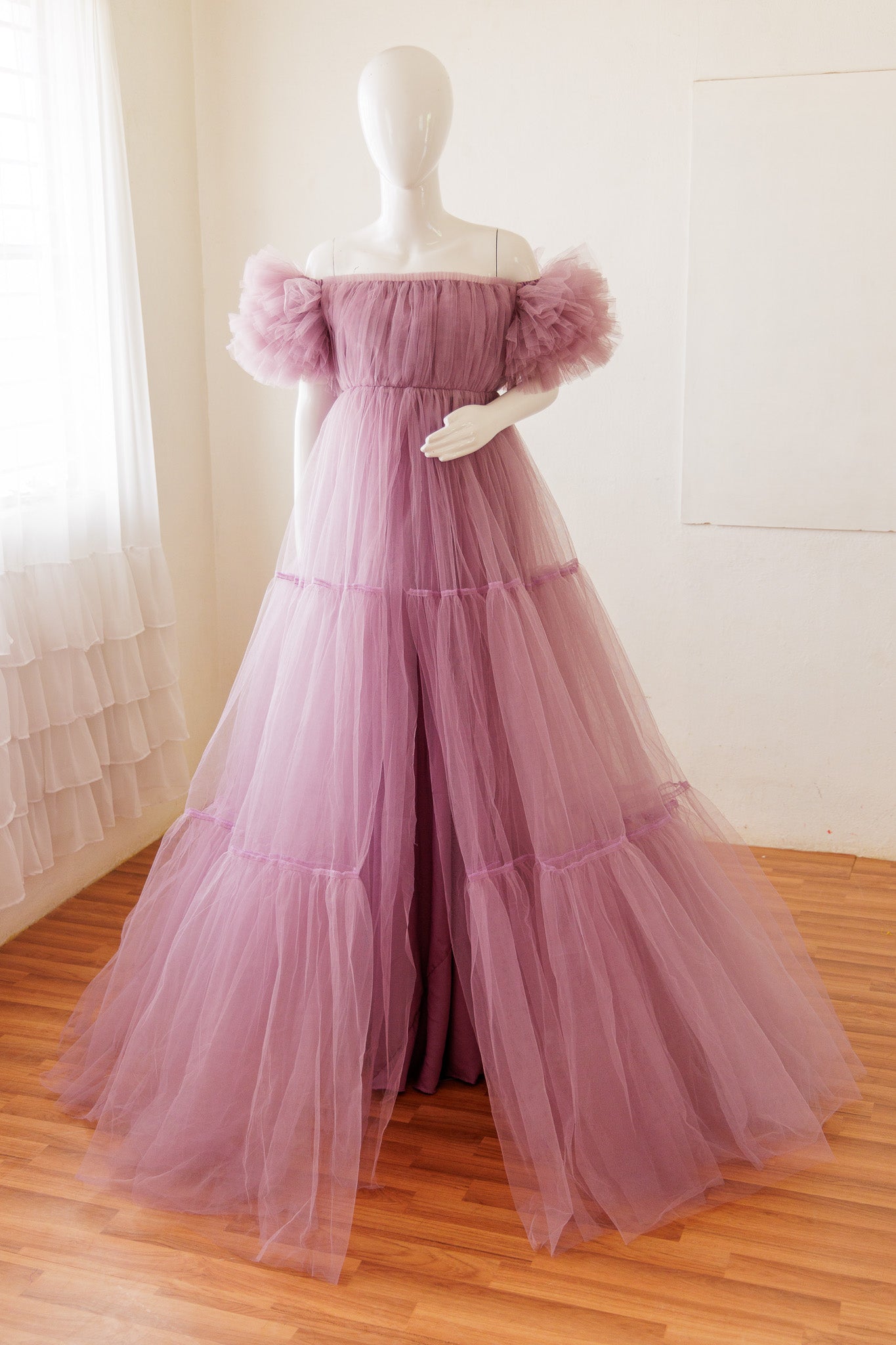 Ella gown - Dusty Purple