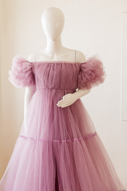 Ella gown - Dusty Purple
