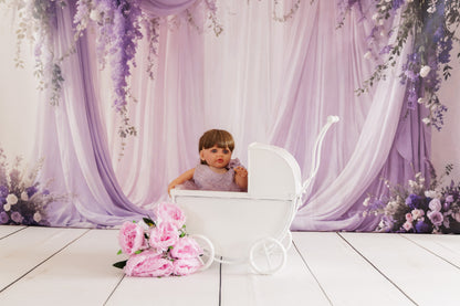 Lavender Drapes Theme