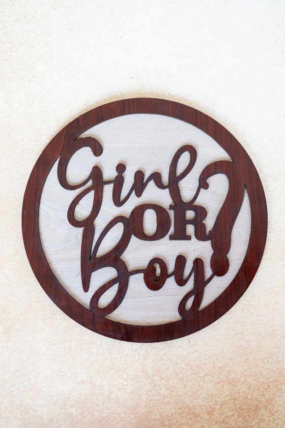 Girl or Boy ? - Round