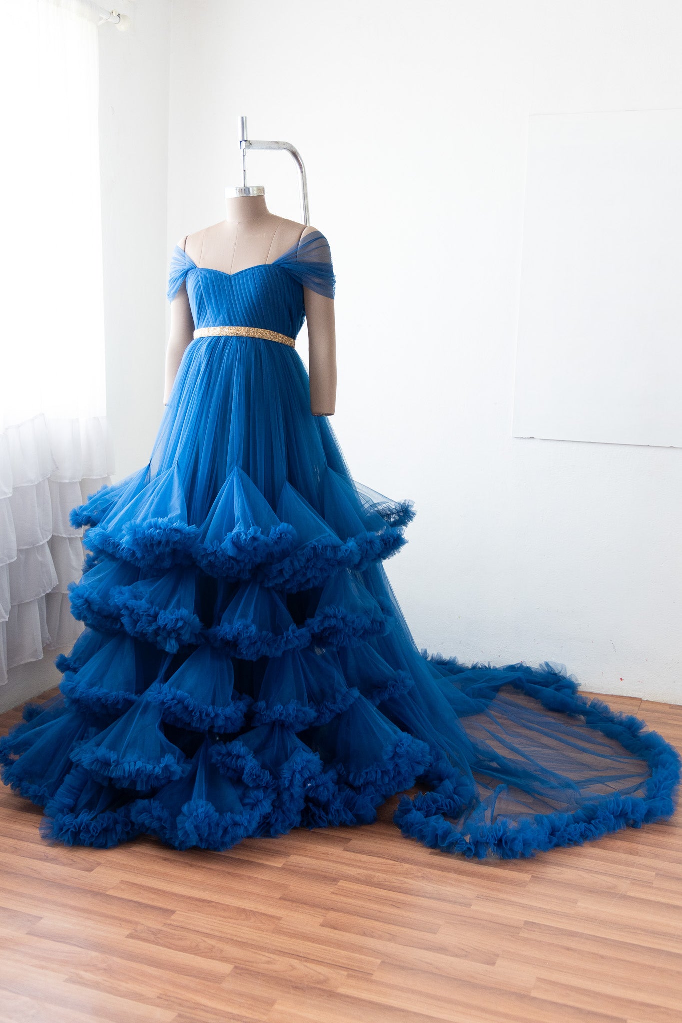 RTS Diana gown - Blue L-XL