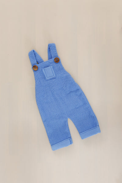 Fuzzy Romper - Blue
