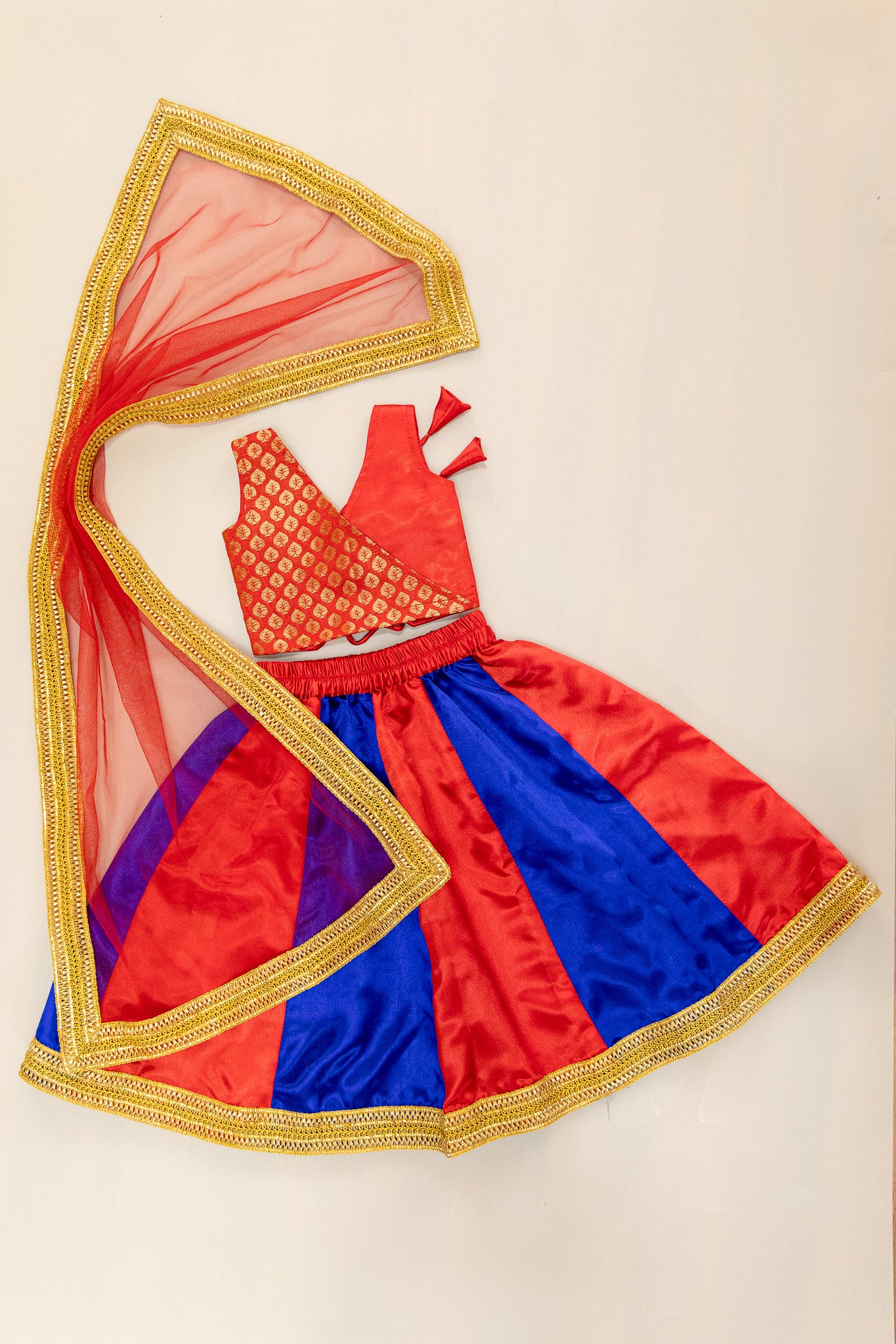 Radha Outfit - Red