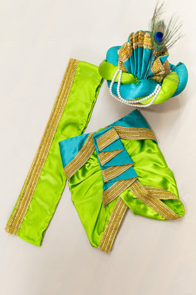 Krishna Outfit - Parrot