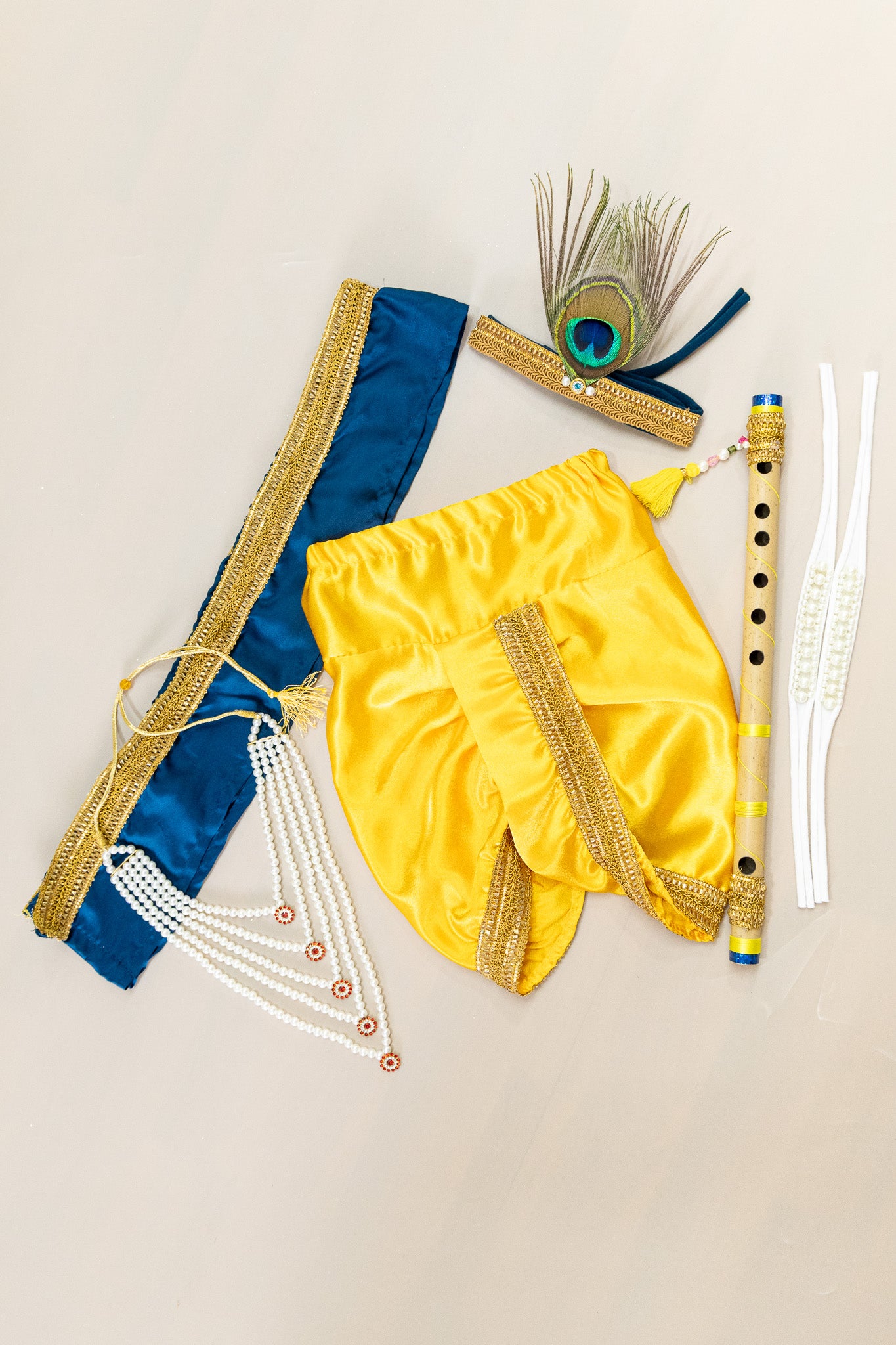 Krishna Outfit- Yellow