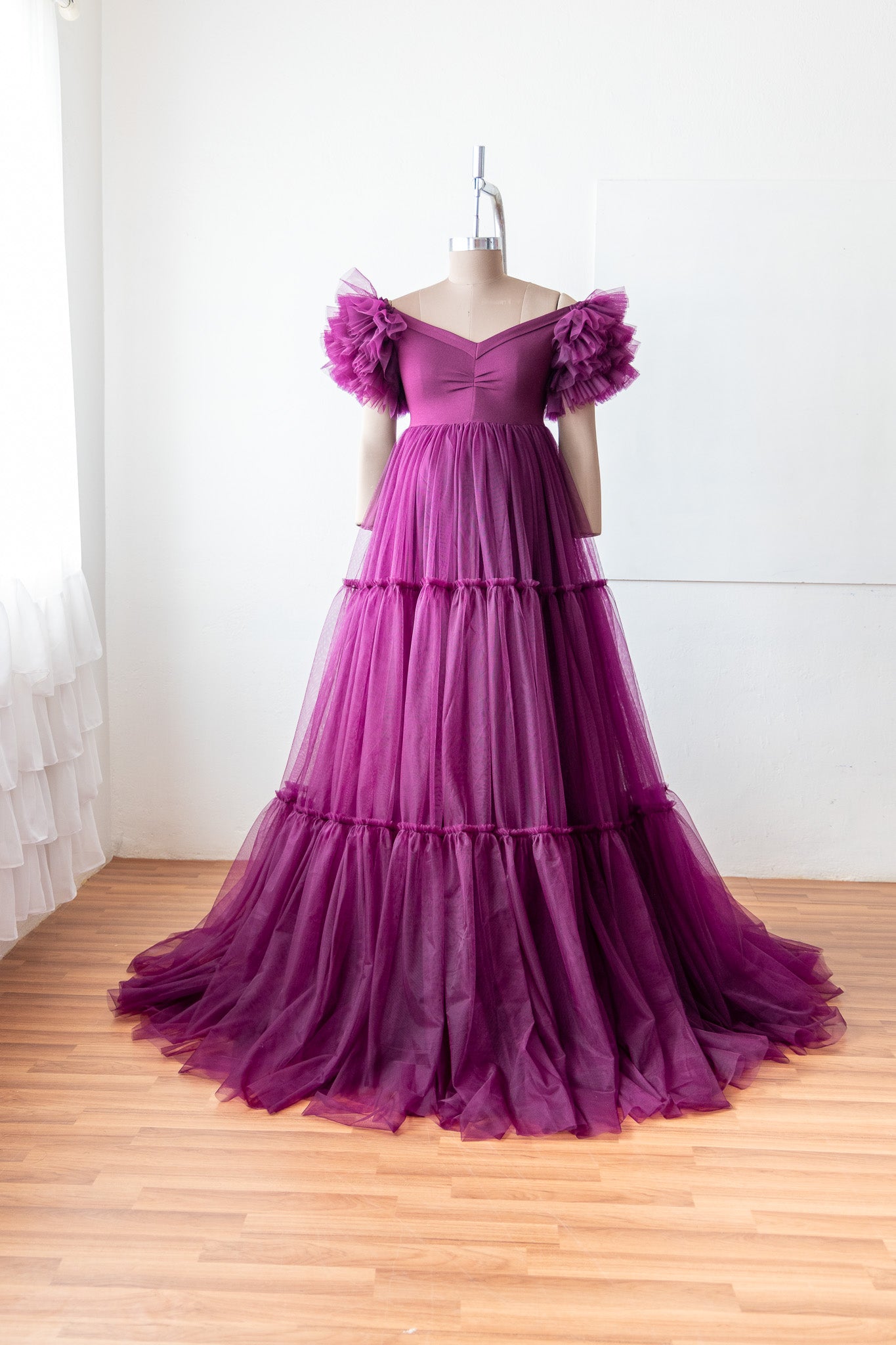 RTS Magella gown - Wine L-XL