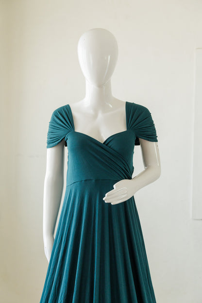 Serenity Gown - Teal Green