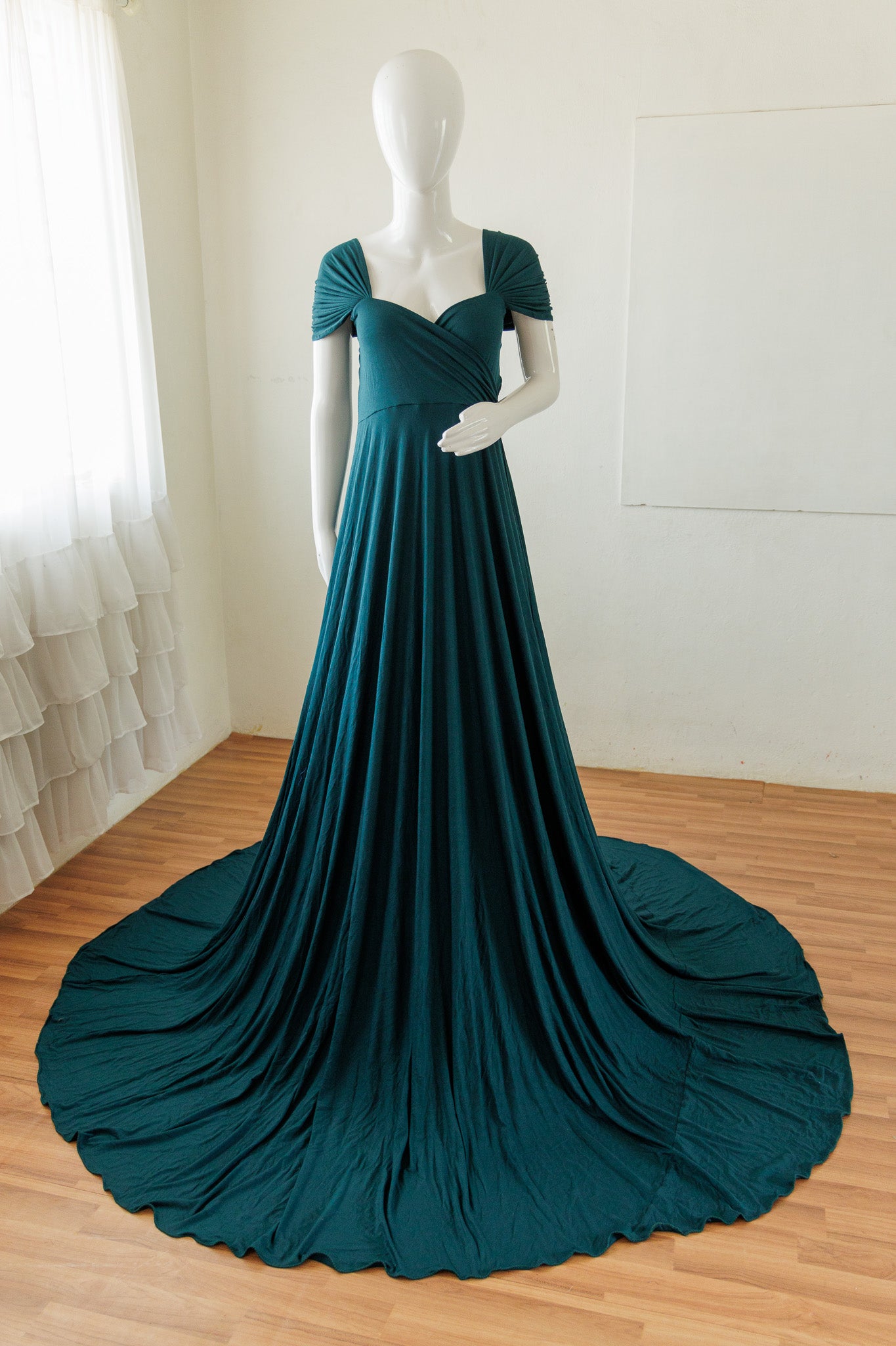 Serenity Gown - Teal Green