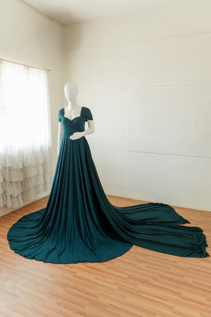 Serenity Gown - Teal Green