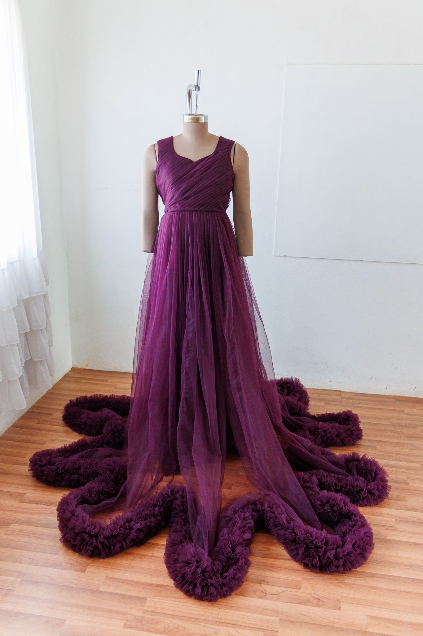 Claudia gown  - Wine