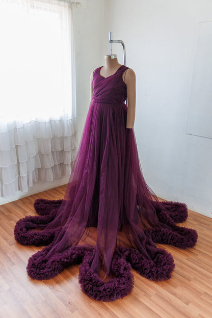 Claudia gown  - Wine