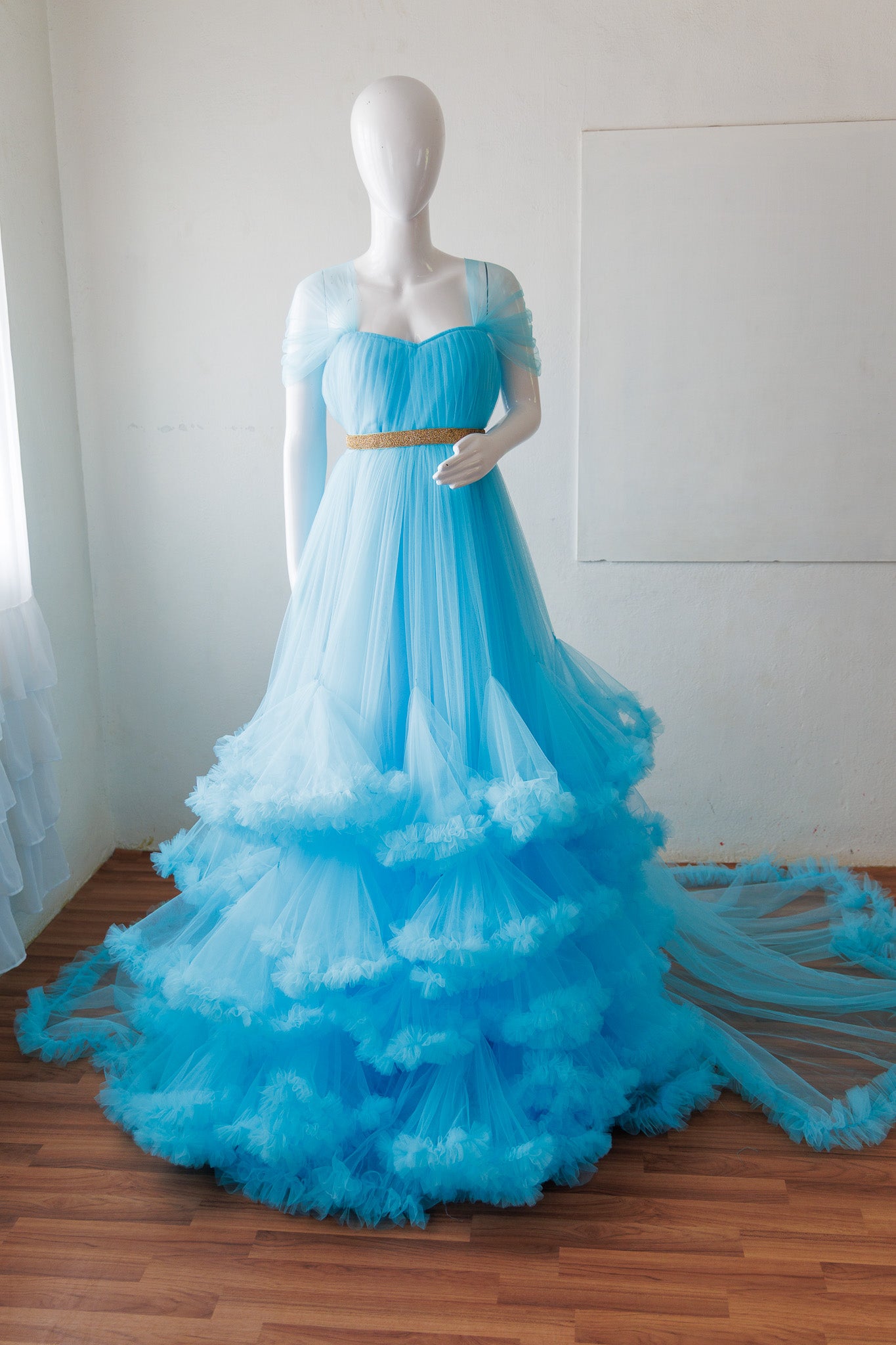 Diana gown - Sky blue