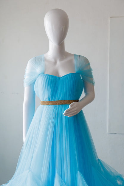 Diana gown - Sky blue