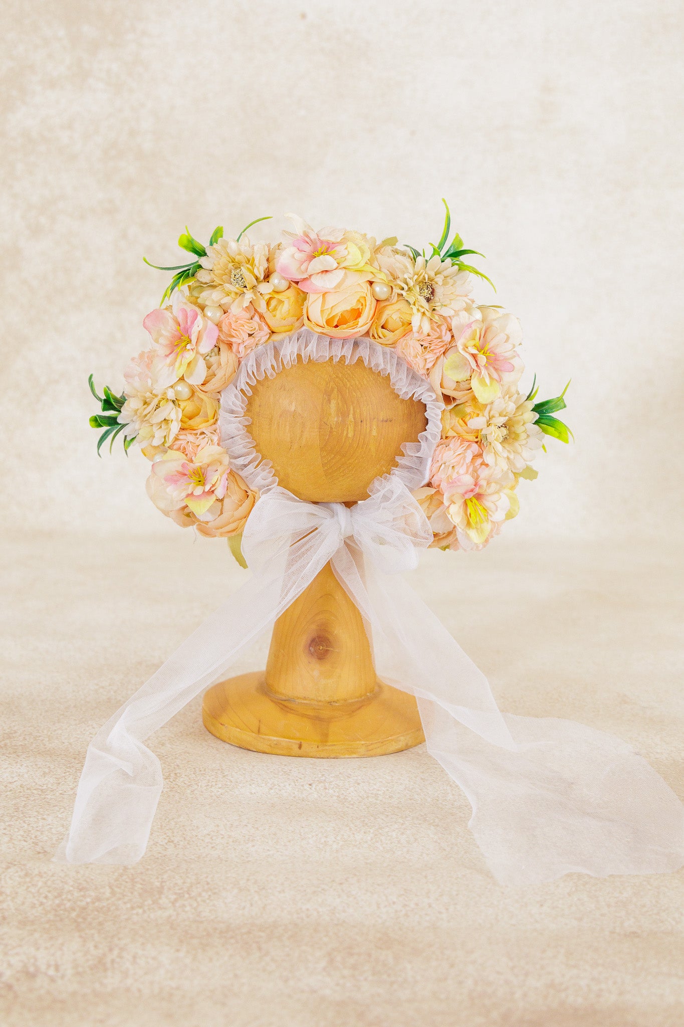 Claudina Floral Bonnet