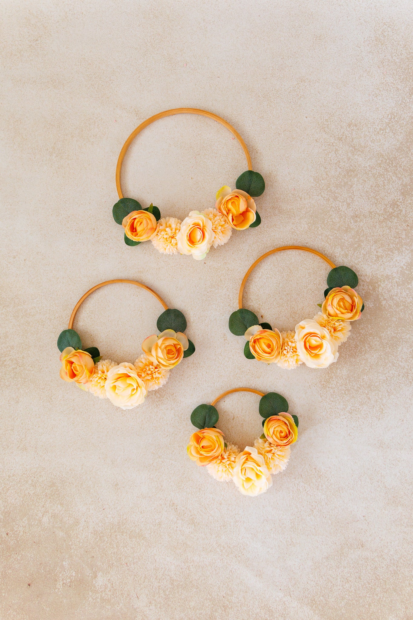 Carolin Floral Hoops