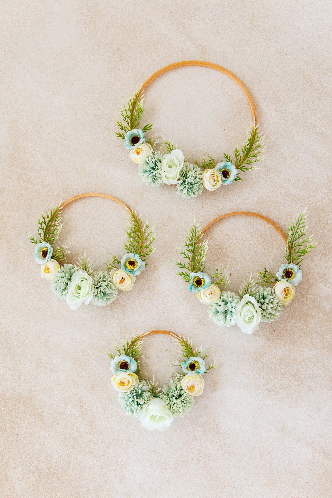 Shaya Floral Hoops