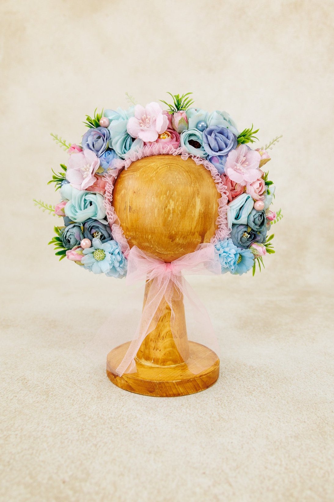 Allen Floral Bonnet