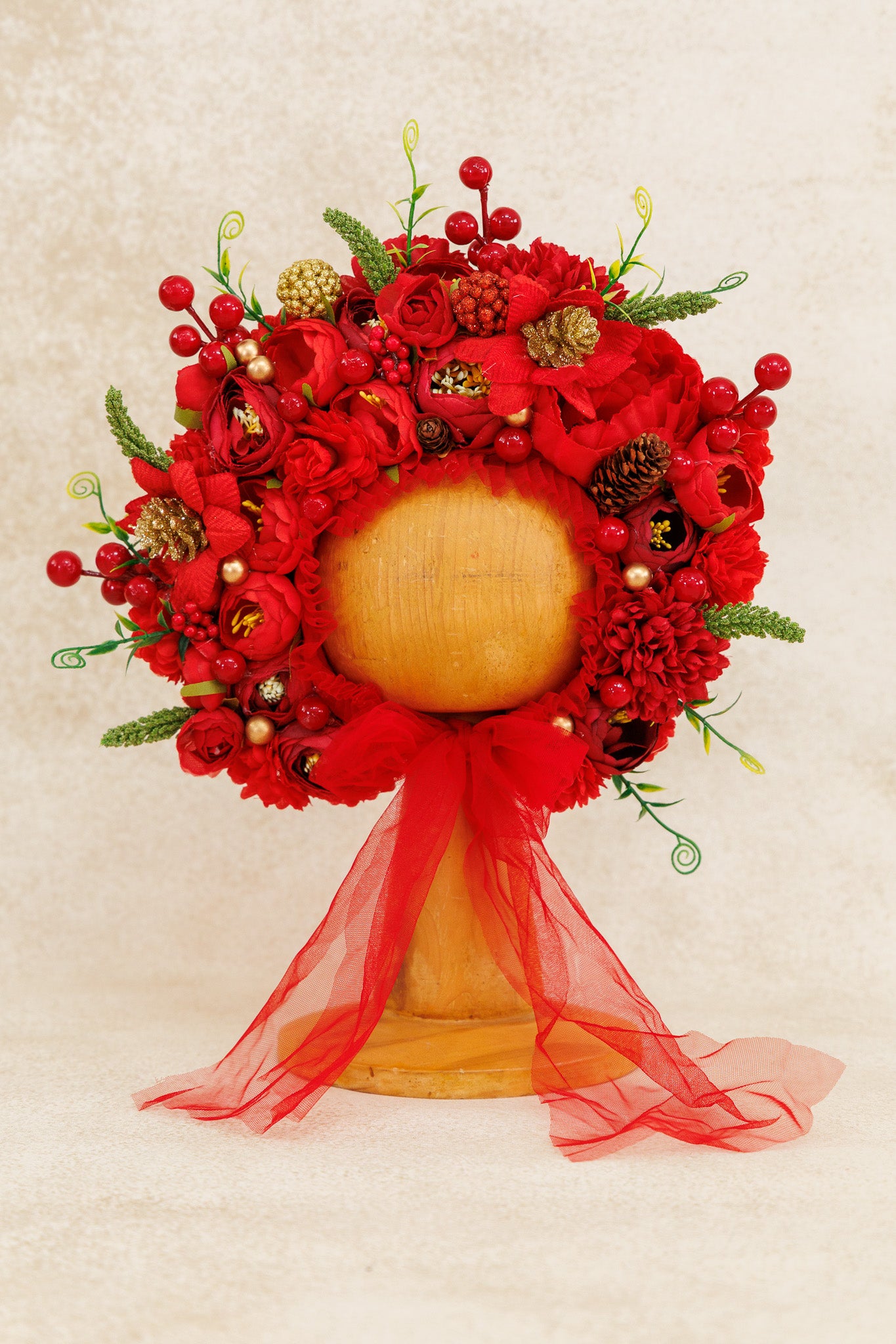 Gina Floral Bonnet