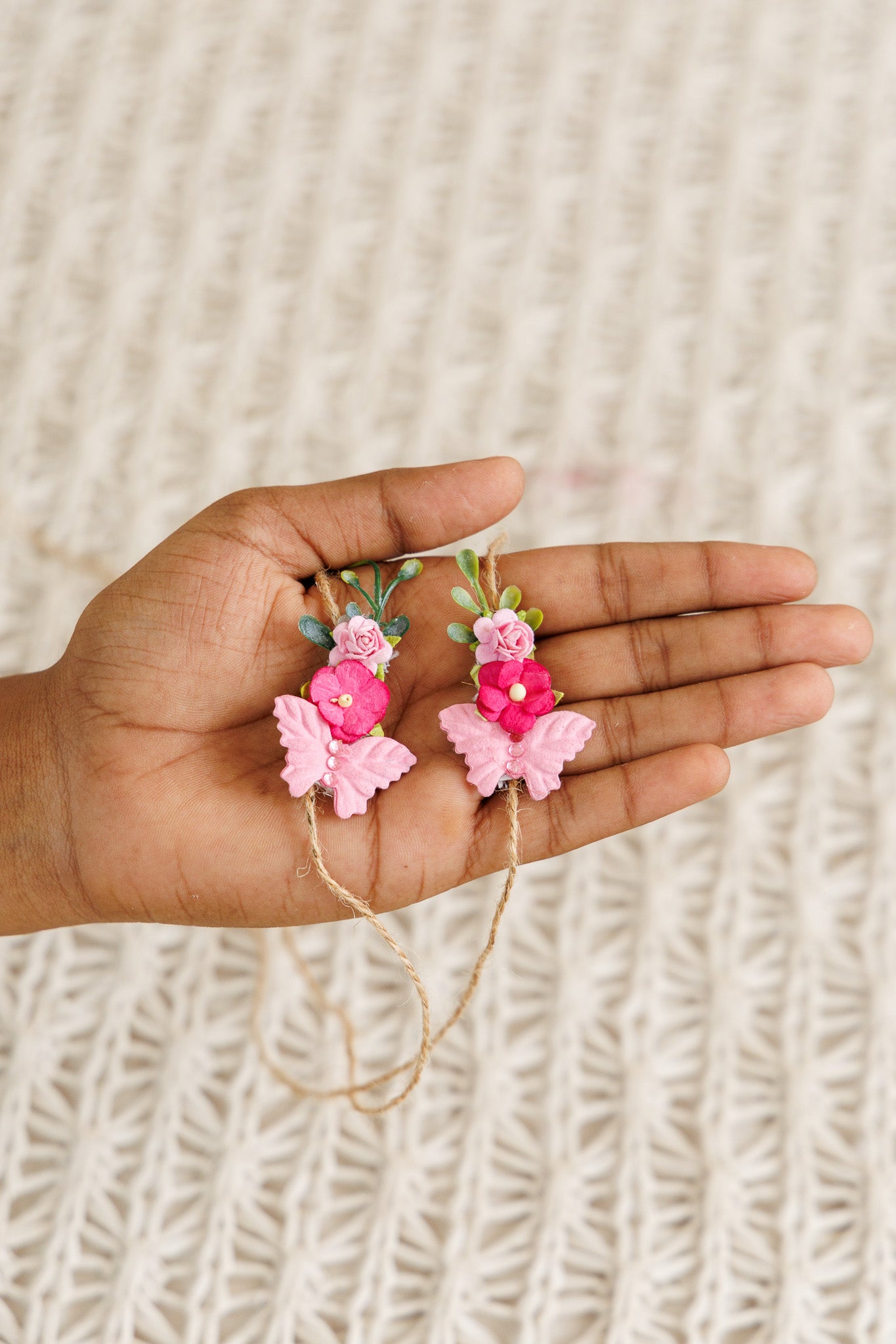 Butterfly Headband - Pink