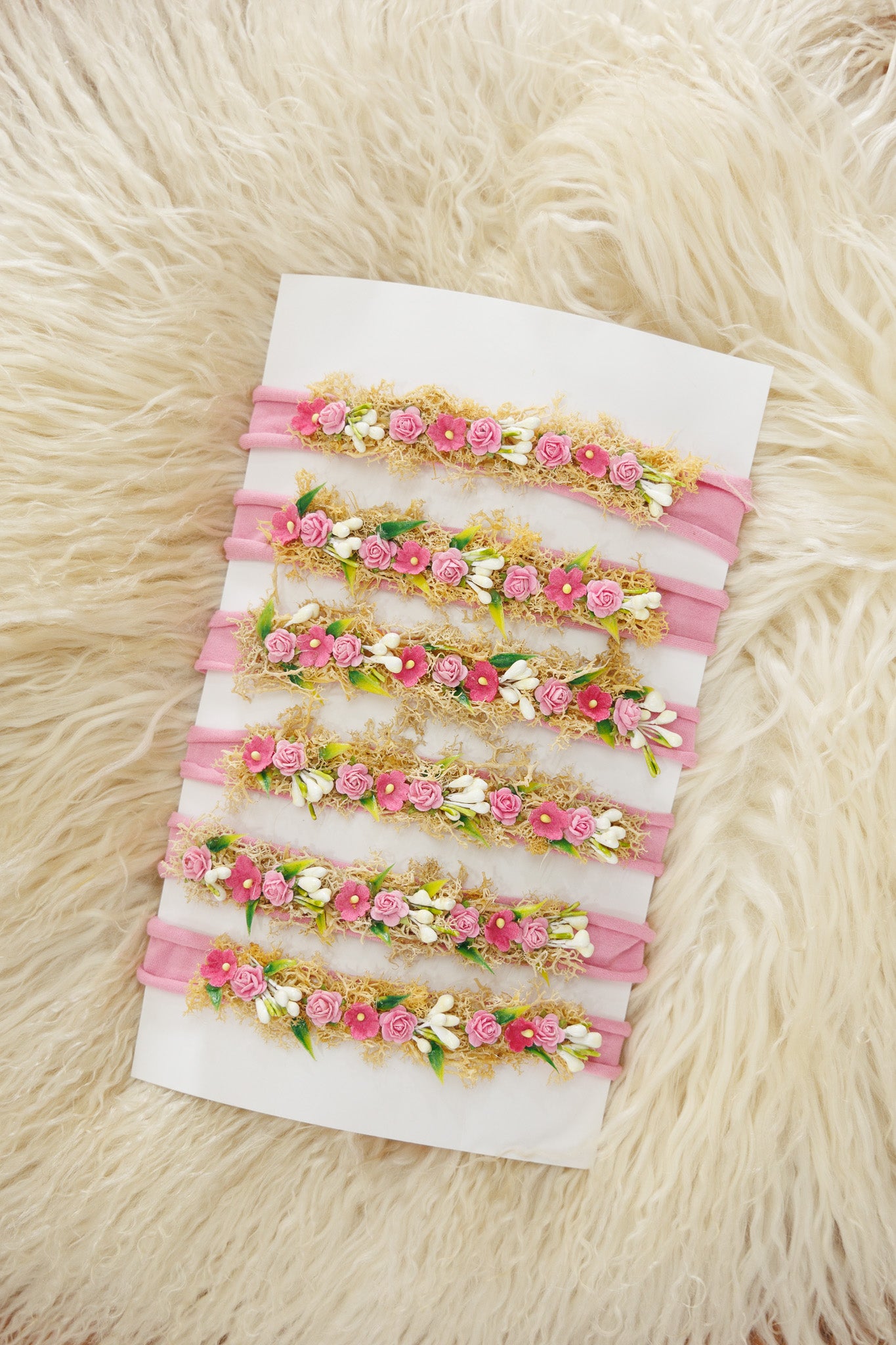 Ruffina Headband - Pink