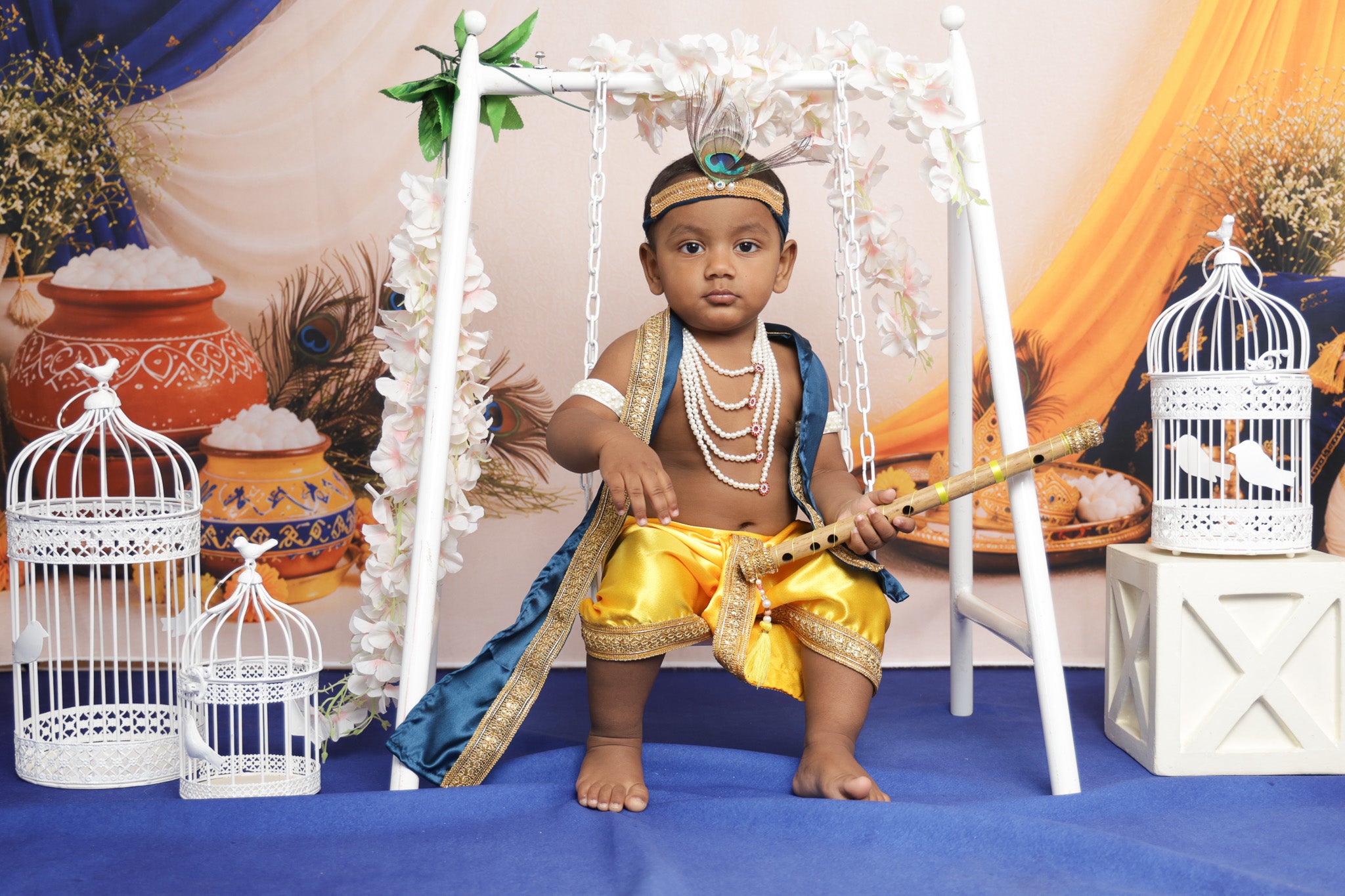 Krishna Outfit- Yellow