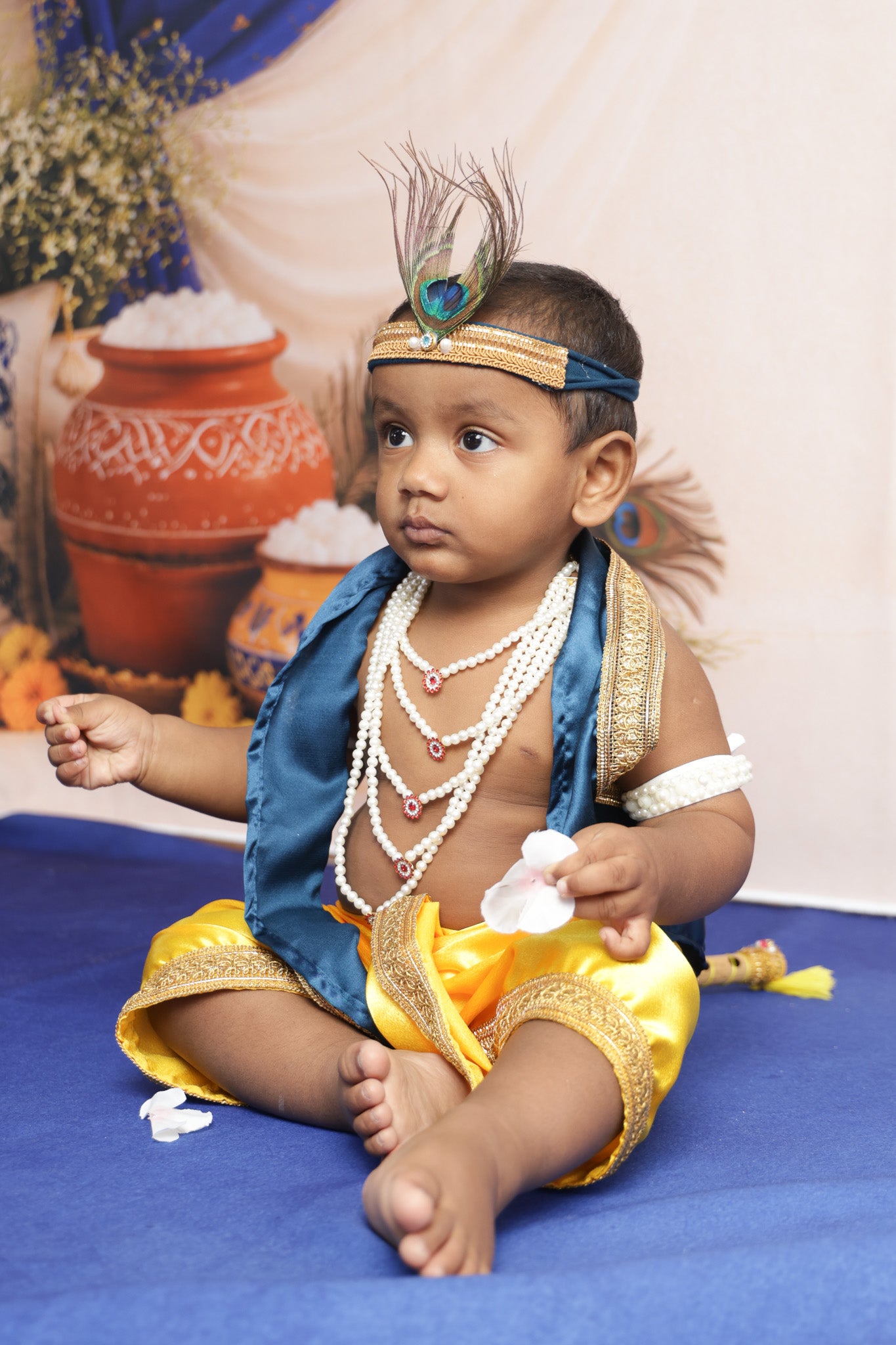 Krishna Outfit- Yellow