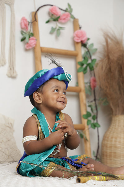Krishna Outfit - Green
